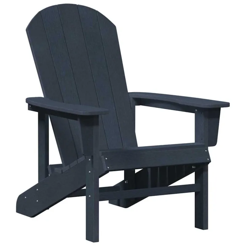Sodo Kėdė 2 pcs Tamsiai mėlyna 82 x 74 x 92 cm Polietilenas
