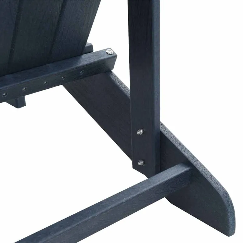 Sodo Kėdė 2 pcs Tamsiai mėlyna 82 x 74 x 92 cm Polietilenas