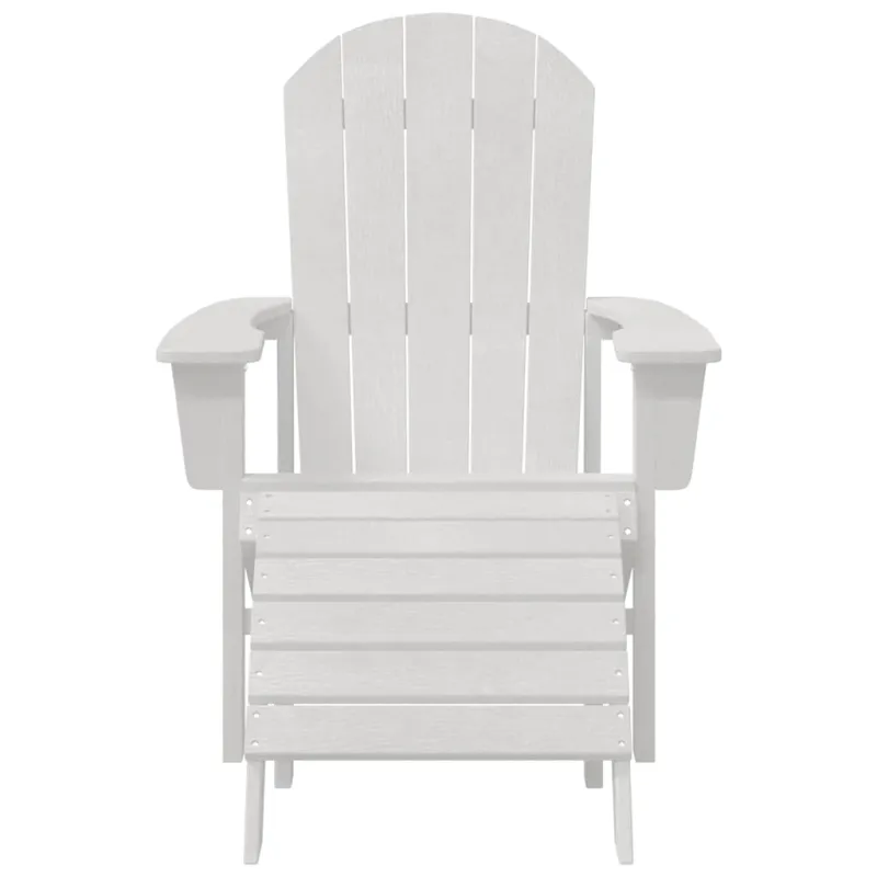 Sodo Kėdė 2 pcs Balta 83 x 74 x 92 cm Polietilenas