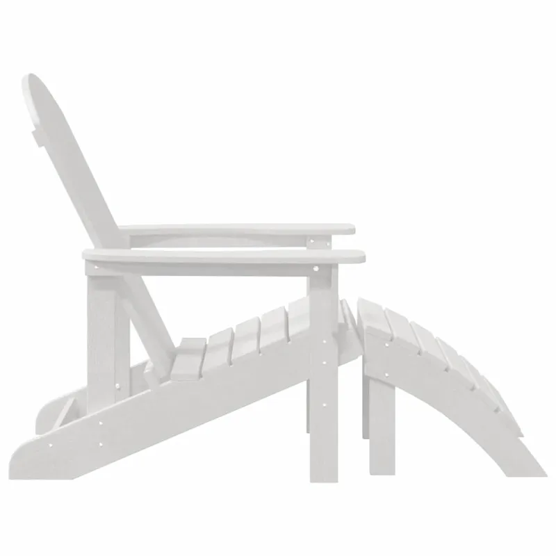 Sodo Kėdė 2 pcs Balta 83 x 74 x 92 cm Polietilenas