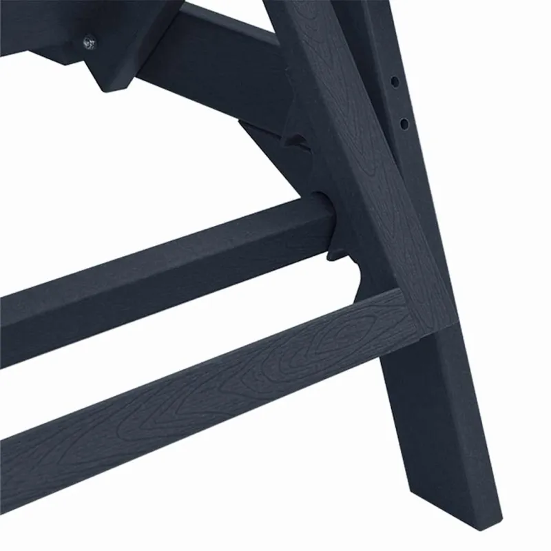 Saulės gultas 2 pcs Tamsiai mėlyna 195,5 x 53 x 98,5 cm
