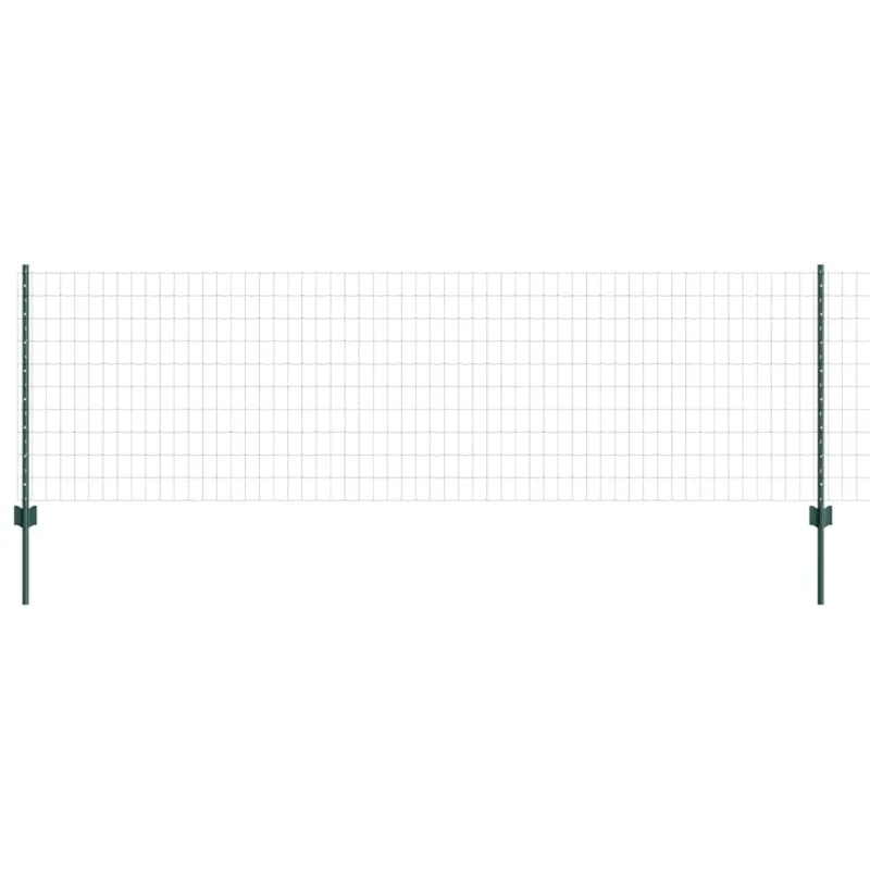 Suvirinto vielos tvoros 10 x 0,8 m (P x A) PVC dengtas plienas