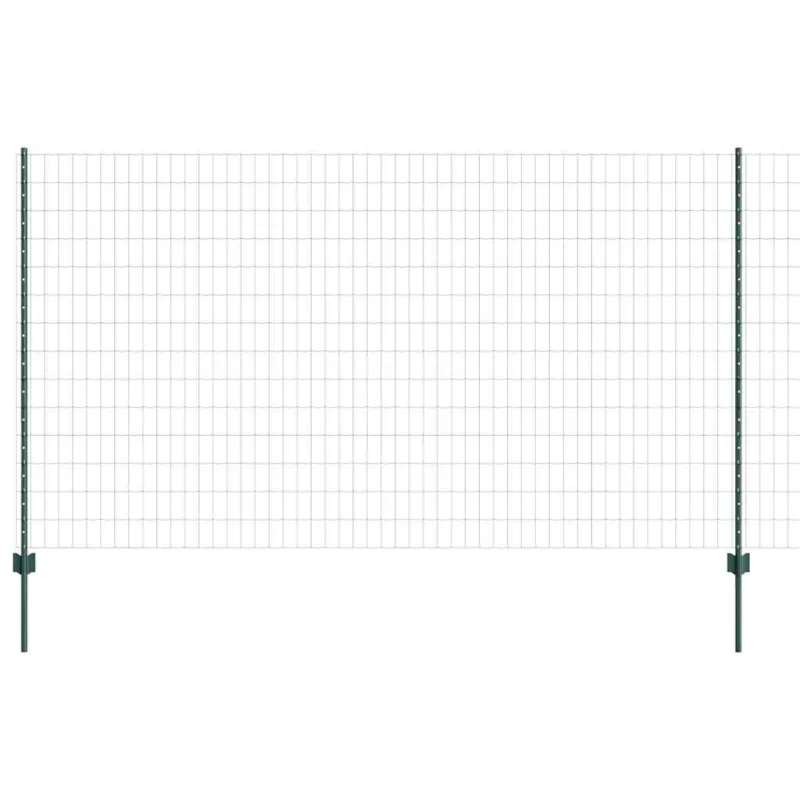 Suvirinto vielos tvoros 10 x 1,4 m (P x A) PVC dengtas plienas