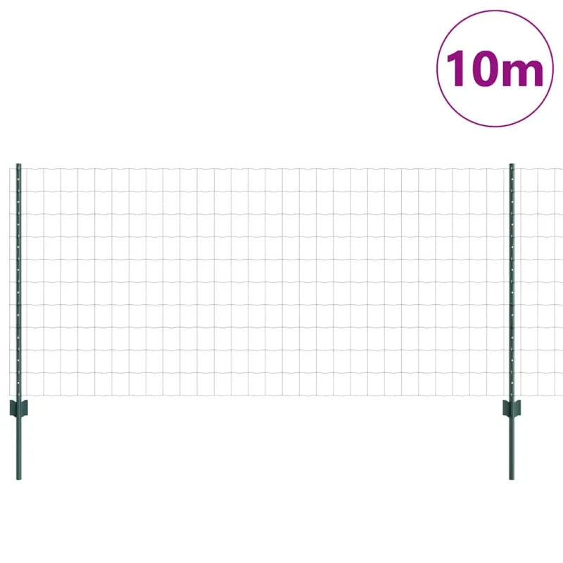 Suvirinto vielos tvoros 10 x 1 m (P x A) PVC dengtas plienas