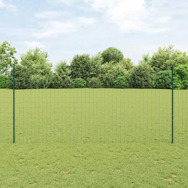 Suvirinto vielos tvoros 10 x 1,5 m (P x A) PVC dengtas plienas