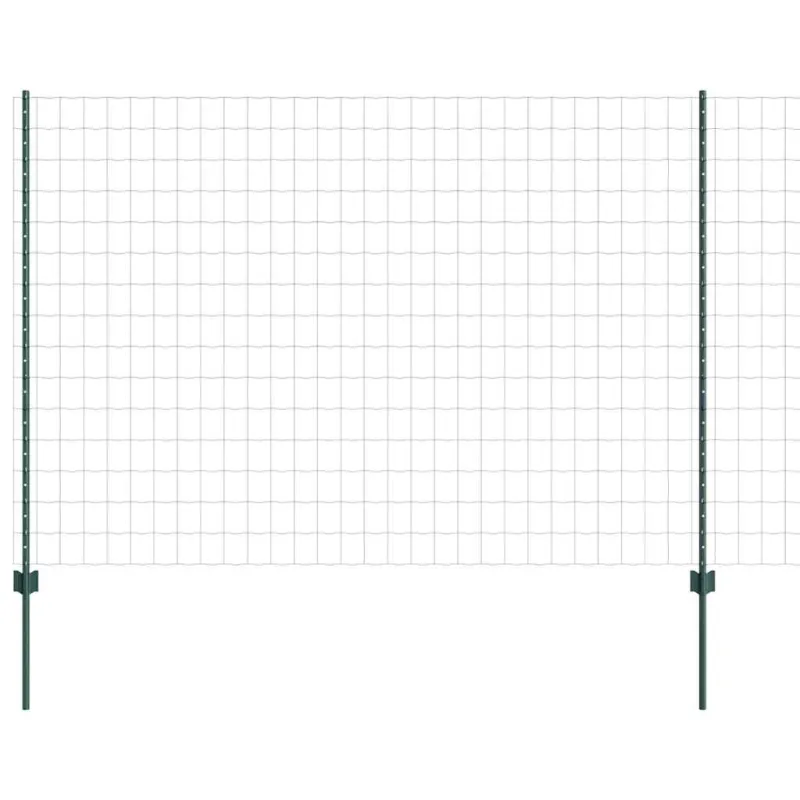 Suvirinto vielos tvoros 10 x 1,5 m (P x A) PVC dengtas plienas