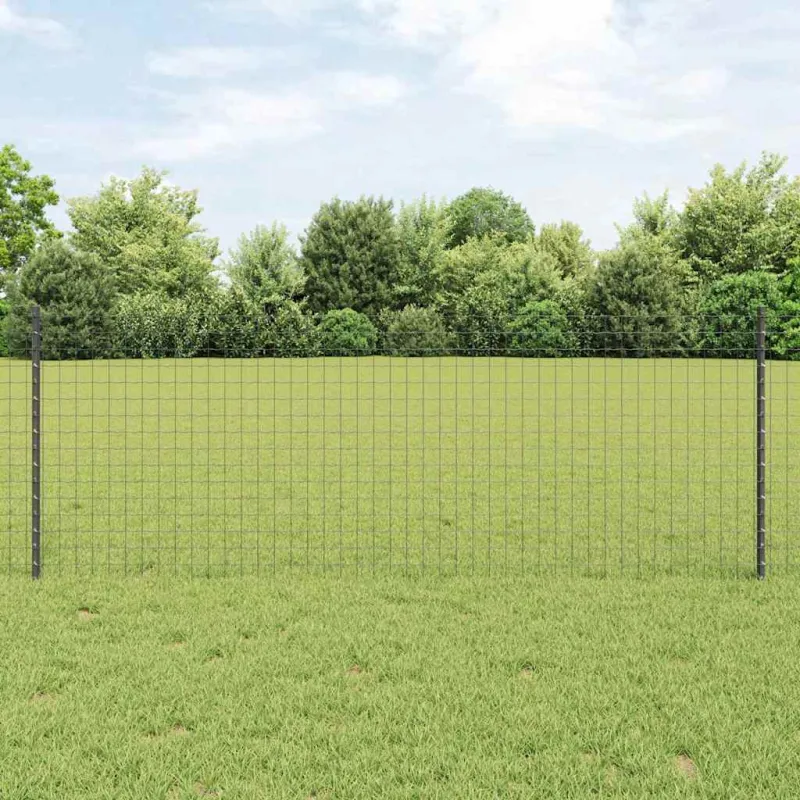 Suvirinto vielos tvoros 10 x 0,8 m (P x A) PVC dengtas plienas