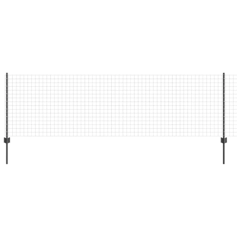 Suvirinto vielos tvoros 10 x 0,8 m (P x A) PVC dengtas plienas