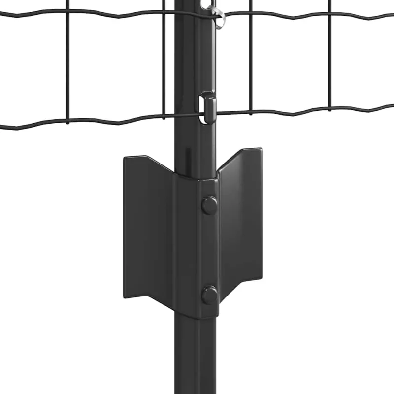 Suvirinto vielos tvoros 10 x 0,8 m (P x A) PVC dengtas plienas