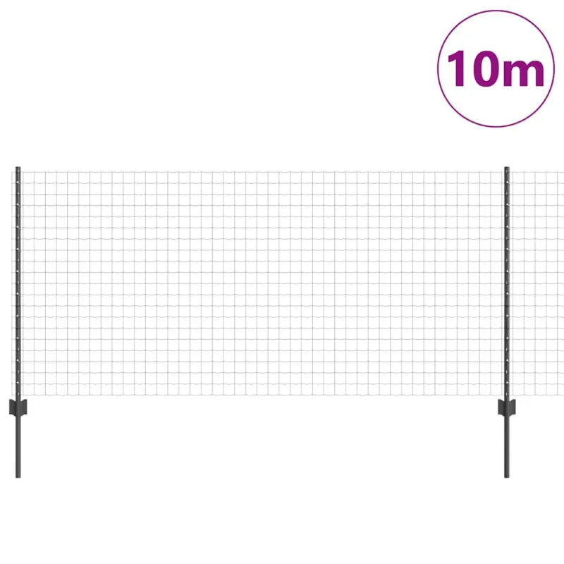 Suvirinto vielos tvoros 10 x 1 m (P x A) PVC dengtas plienas