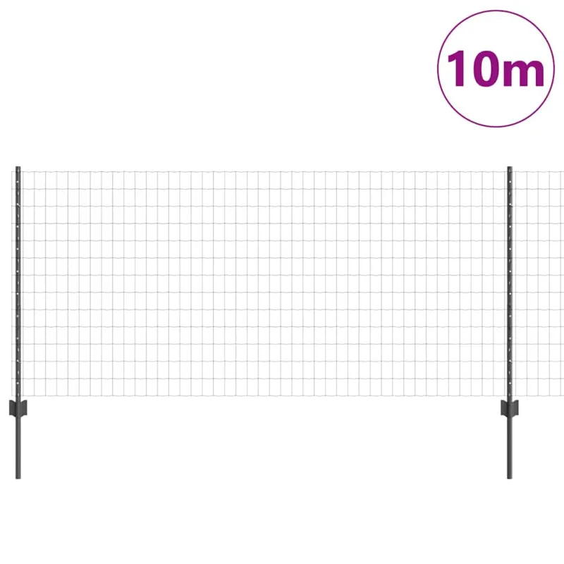 Suvirinto vielos tvoros 10 x 1 m (P x A) PVC dengtas plienas