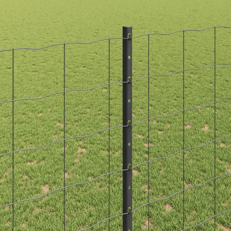 Suvirinto vielos tvoros 10 x 1,5 m (P x A) PVC dengtas plienas