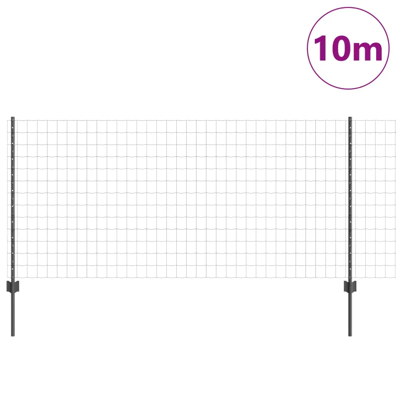 Suvirinto vielos tvoros 10 x 1 m (P x A) PVC dengtas plienas