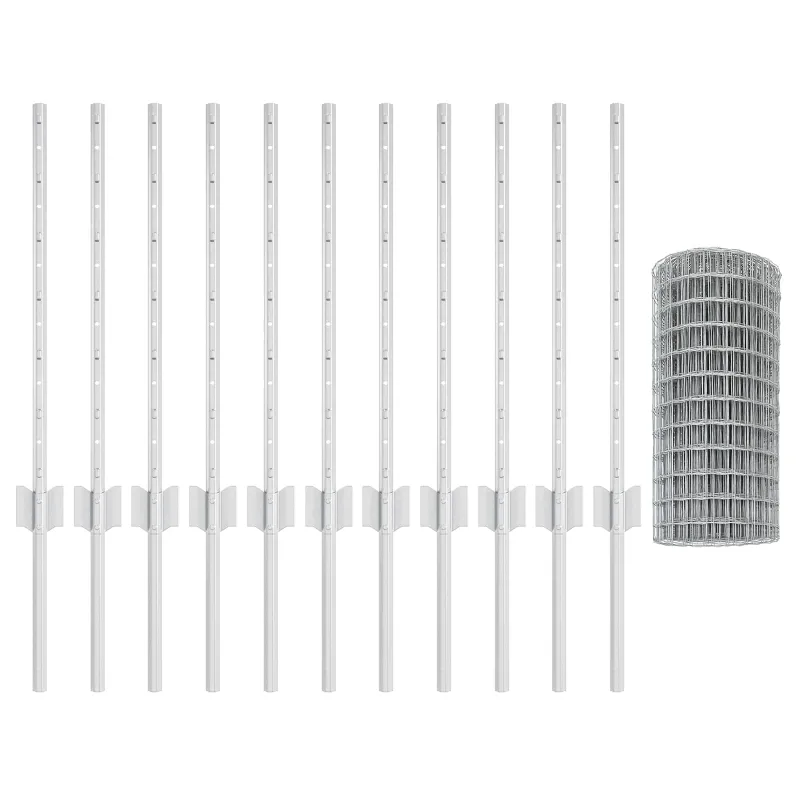 Suvirinto vielos tvoros 25 x 0,6 m (W x H)