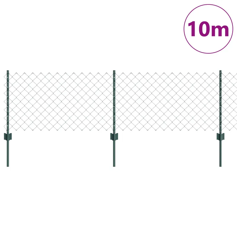 Grandininis apsaugos tinklas su stulpeliu 10 x 0,6 m (P x A)