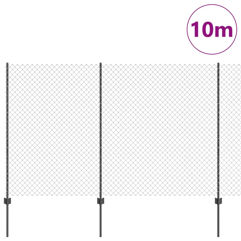 Grandininis apsaugos tinklas su stulpeliu 10 x 1,5 m (P x A)