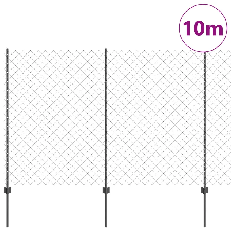 Grandininis apsaugos tinklas su stulpeliu 10 x 1,5 m (P x A)