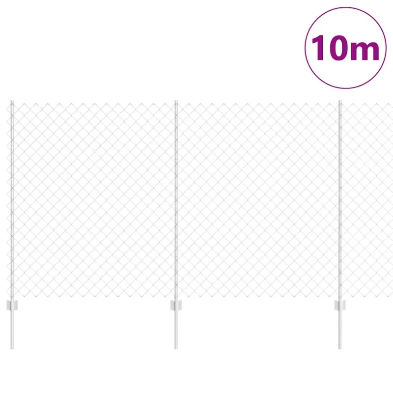 Grandininis apsaugos tinklas su stulpeliu 10 x 1,4 m (P x A)