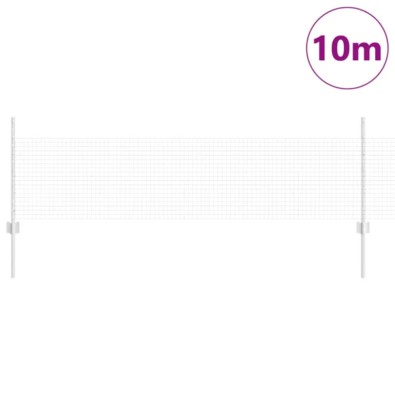 Suvirintas vielos tvora su stulpeliu 10 x 0,5 m (P x A)