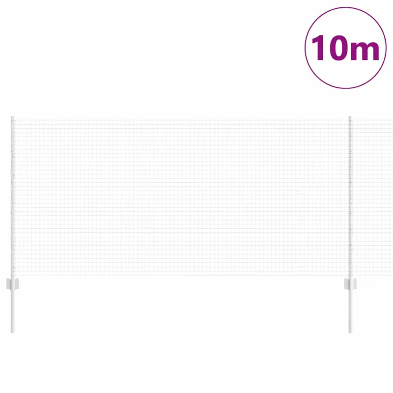 Suvirintas vielos tvora su stulpeliu 10 x 1 m (P x A)