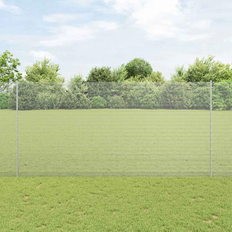 Suvirintas vielos tvora su stulpeliu 10 x 1,5 m (P x A)
