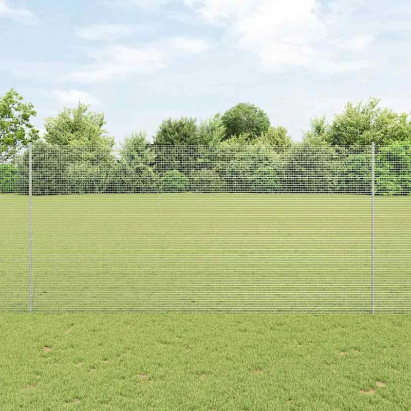 Suvirintas vielos tvora su stulpeliu 10 x 1,5 m (P x A)
