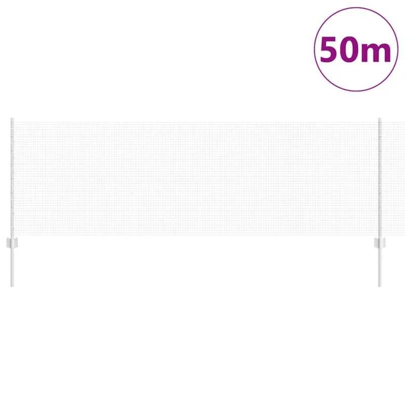 Suvirintas vielos tvora su stulpeliu 50 x 0,8 m (P x A)