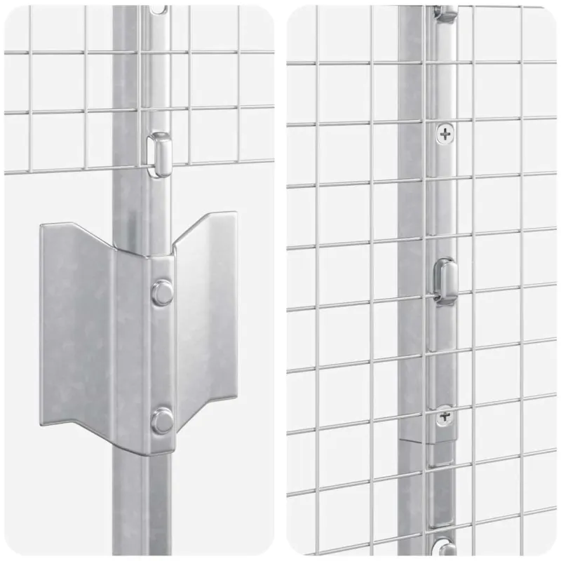 Suvirintas vielos tvora su stulpeliu 50 x 1,5 m (P x A)