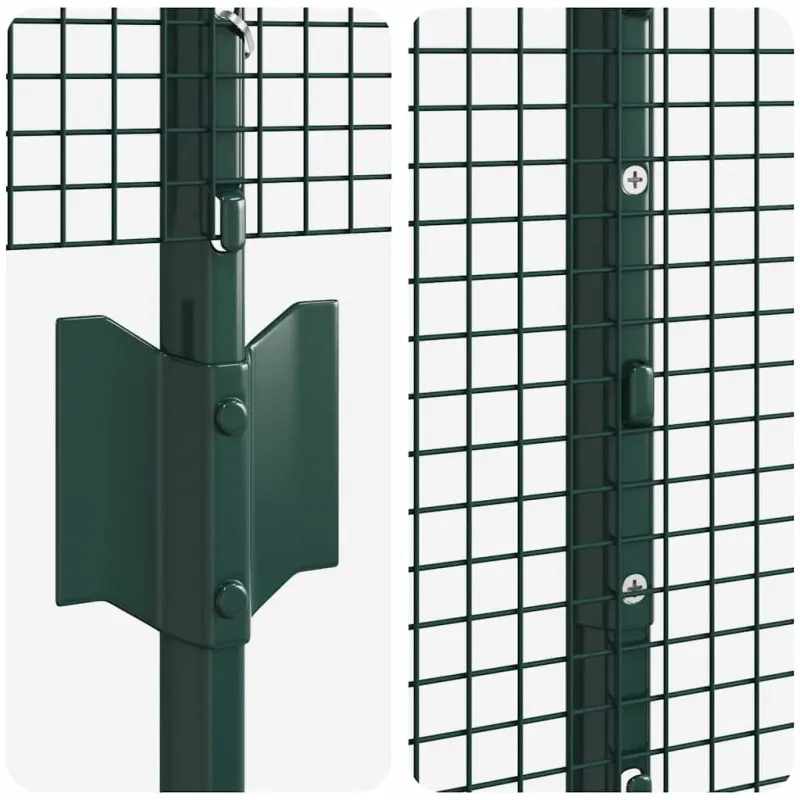 Suvirintas vielos tvora su stulpeliu 25 x 1,6 m (A x H)