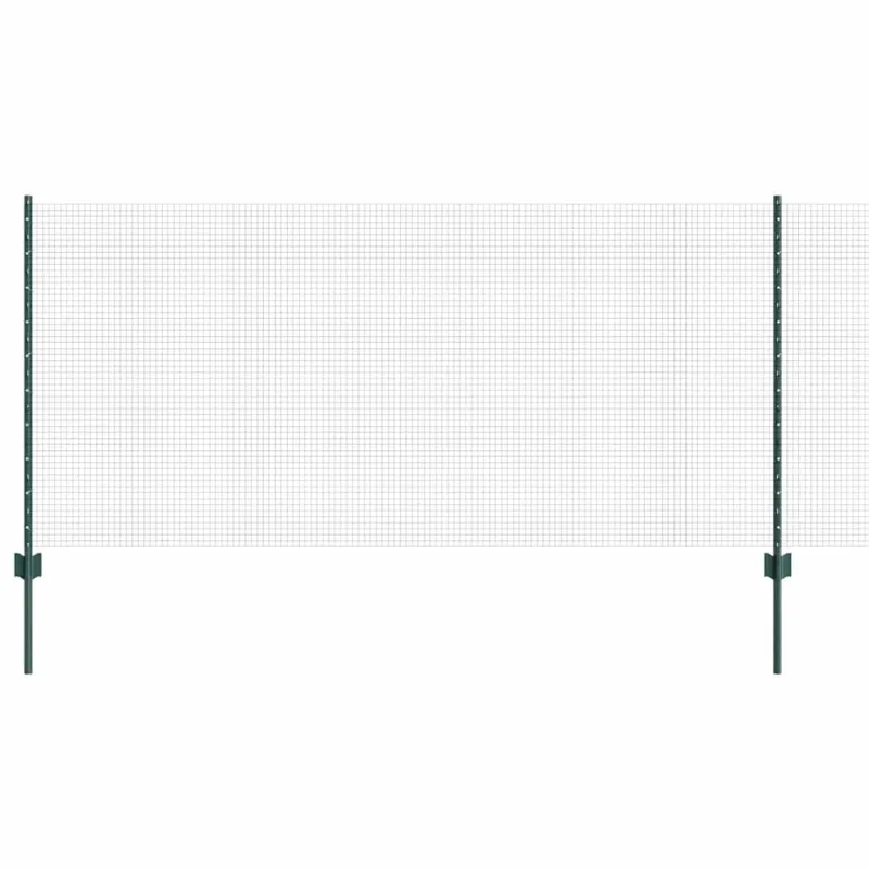 Suvirintas vielos tvora su stulpeliu 100 x 1 m (W x H)