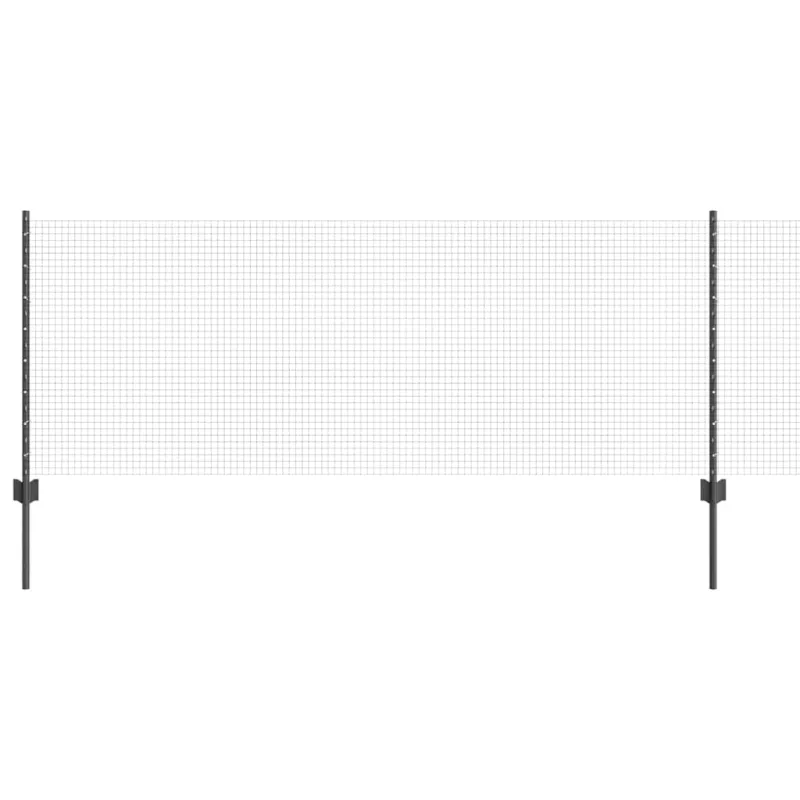 Suvirintas vielos tvora su stulpeliu 10 x 0,8 m (P x A)