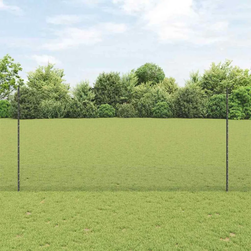 Suvirintas vielos tvora su stulpeliu 10 x 1,5 m (P x A)