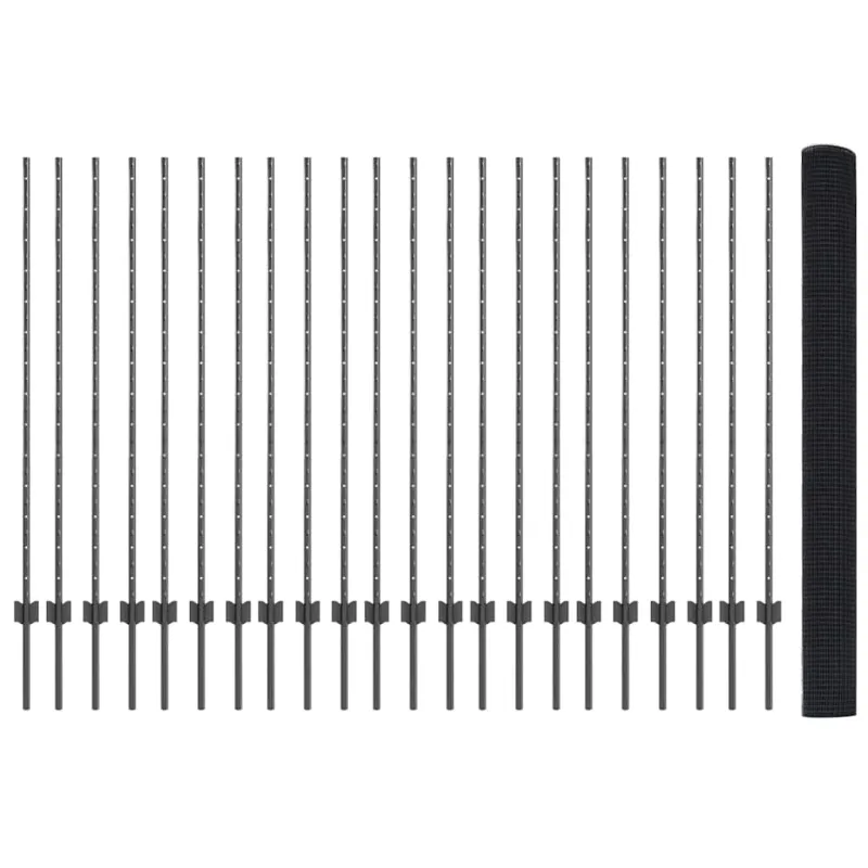 Suvirintas vielos tvora su stulpeliu 50 x 1,4 m (P x A)