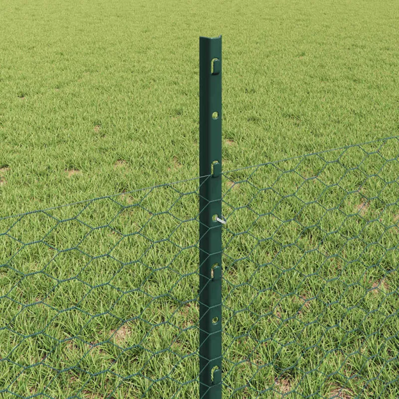 Suvirinto vielos tvoros 10 x 0,5 m (P x A) PVC dengtas plienas