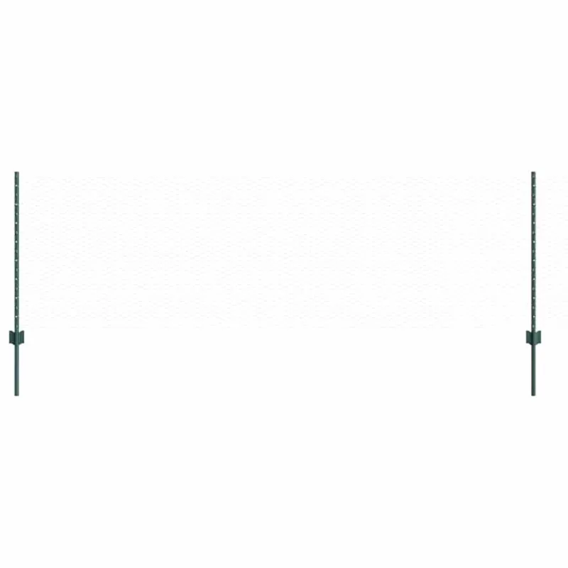 Suvirinto vielos tvoros 10 x 0,8 m (P x A) PVC dengtas plienas