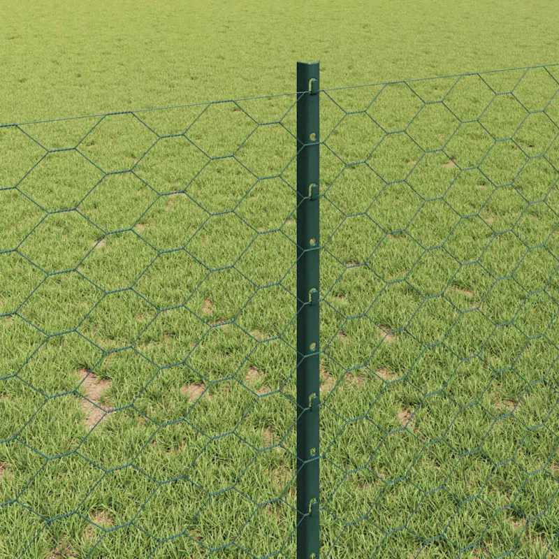 Suvirinto vielos tvoros 10 x 1 m (P x A) PVC dengtas plienas