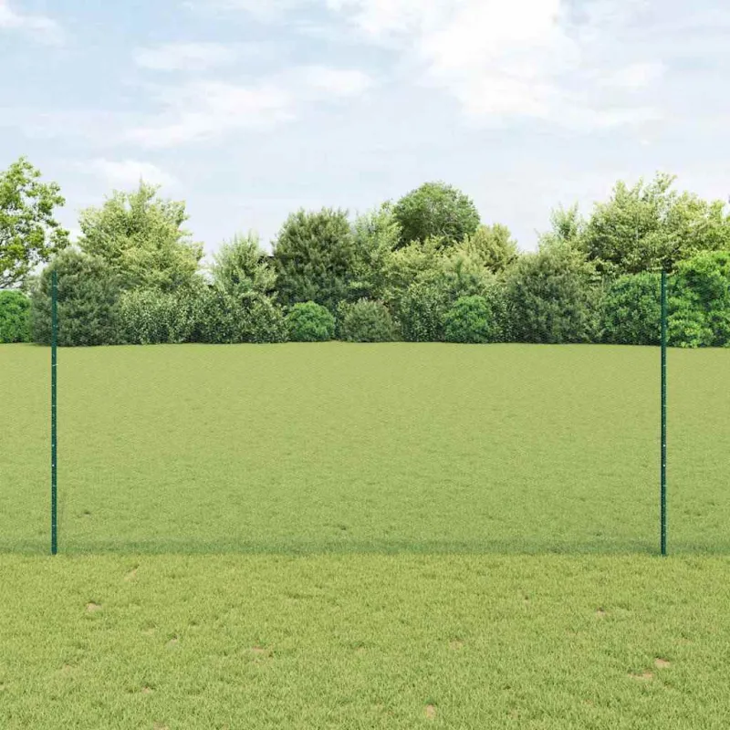 Suvirinto vielos tvoros 10 x 1,4 m (P x A) PVC dengtas plienas