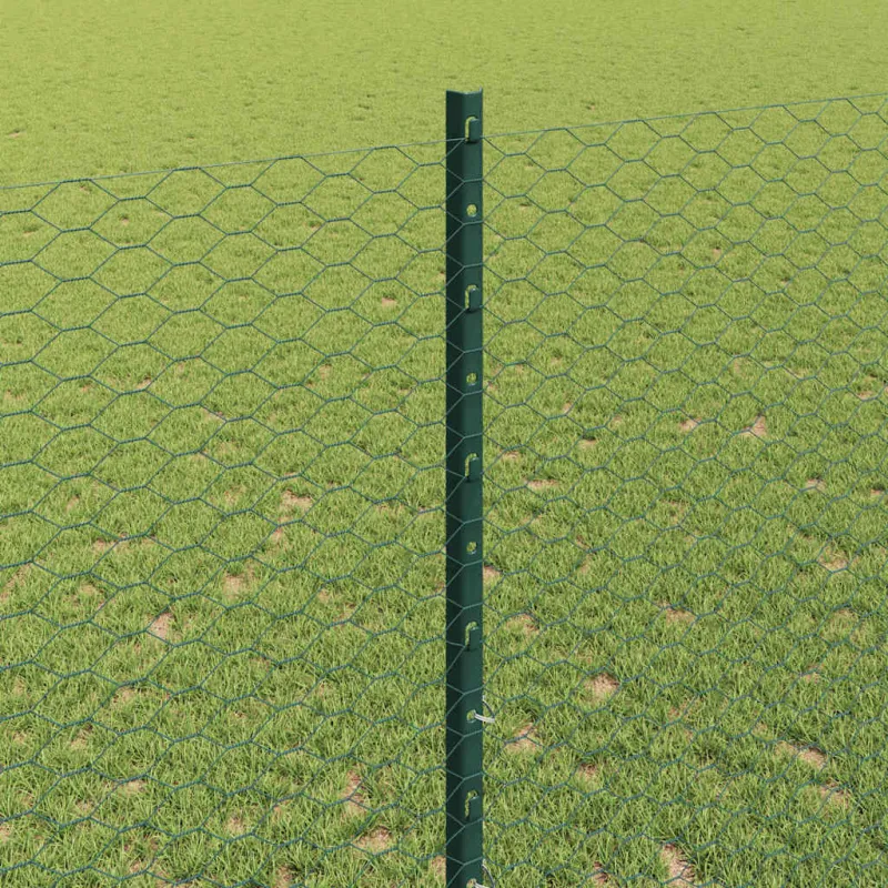 Suvirinto vielos tvoros 10 x 1,4 m (P x A) PVC dengtas plienas