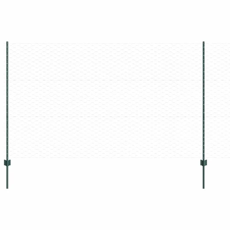 Suvirinto vielos tvoros 10 x 1,4 m (P x A) PVC dengtas plienas