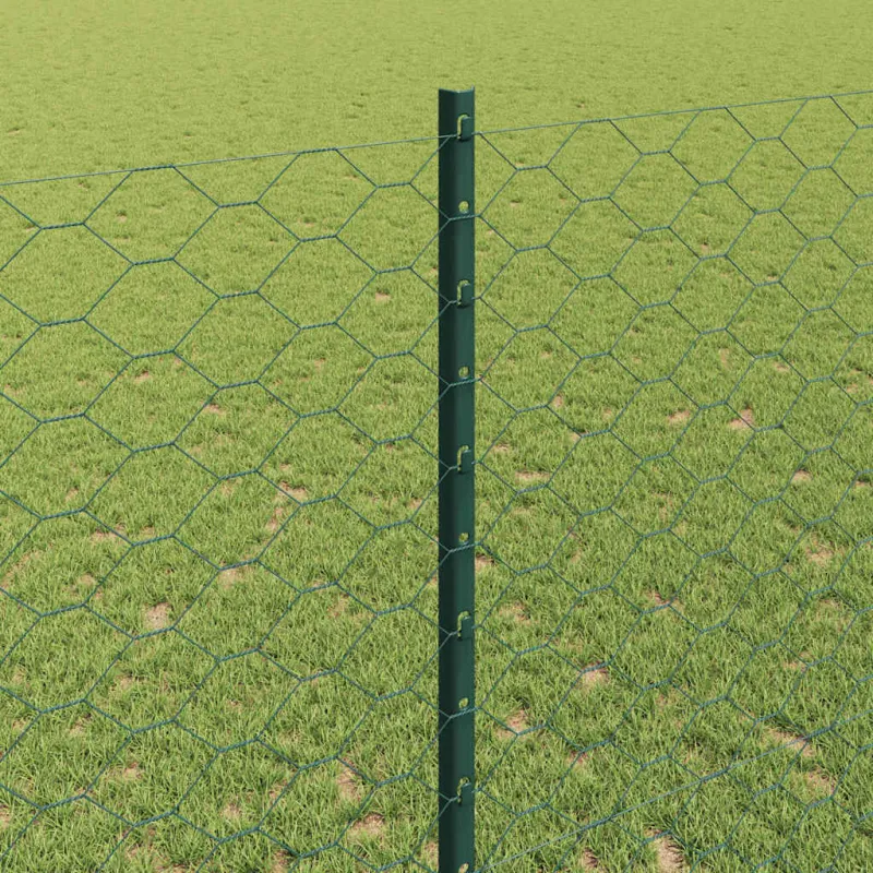 Suvirinto vielos tvoros 10 x 1,4 m (P x A) PVC dengtas plienas