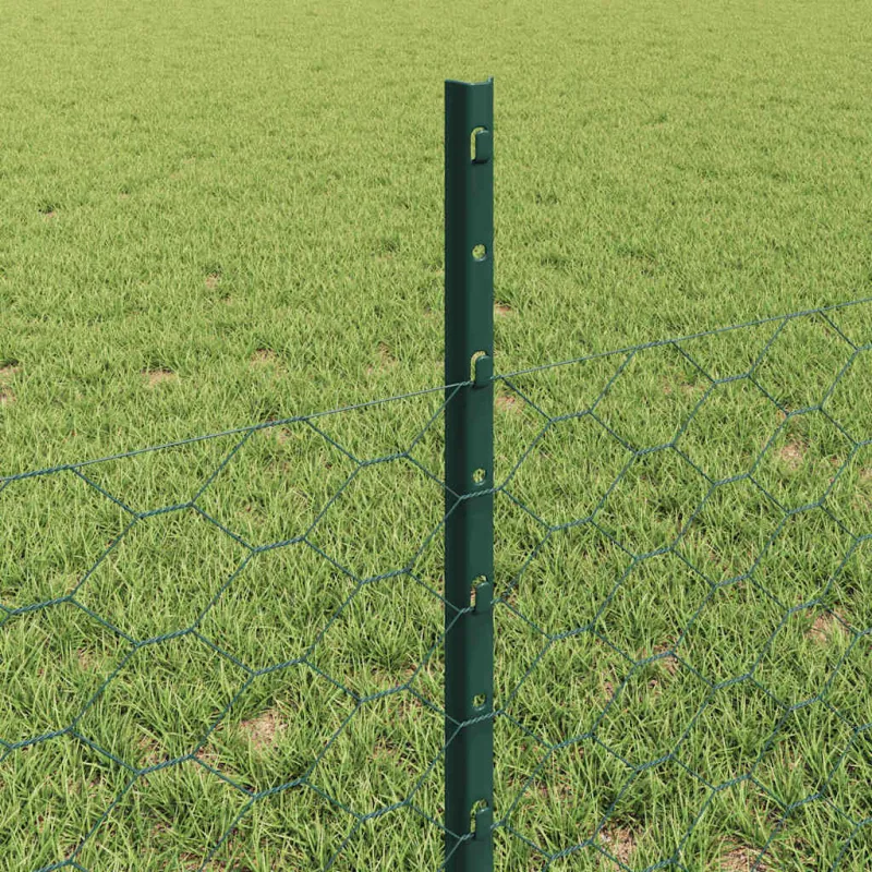 Suvirinto vielos tvoros 25 x 0,5 m (P x A) PVC dengtas plienas