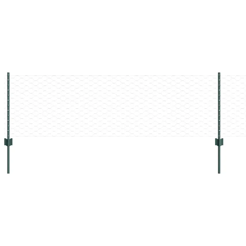 Suvirinto vielos tvoros 25 x 0,6 m (W x H) PVC dengtas plienas