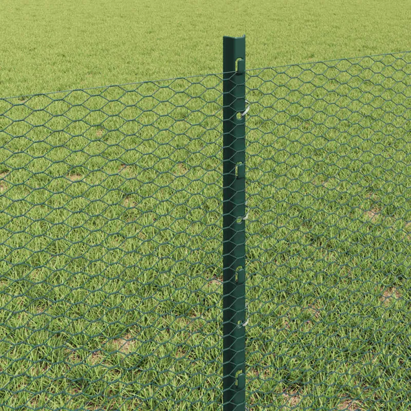 Suvirinto vielos tvoros 50 x 0,6 m (P x A) PVC dengtas plienas