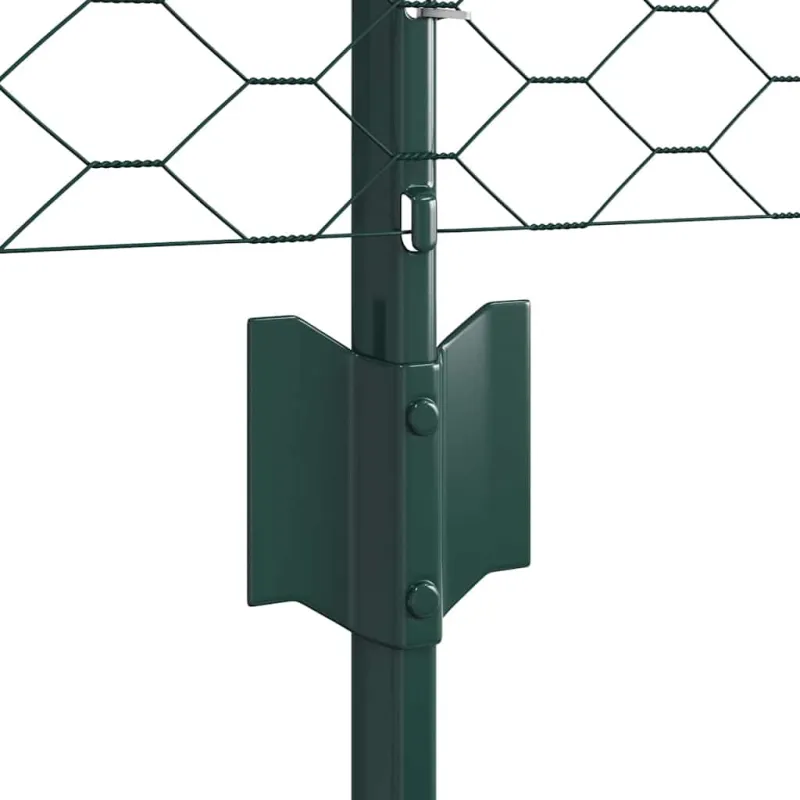 Suvirinto vielos tvoros 50 x 0,6 m (P x A) PVC dengtas plienas
