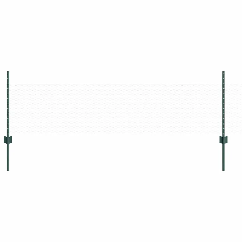 Suvirinto vielos tvoros 100 x 0,5 m (W x H) PVC dengtas plienas