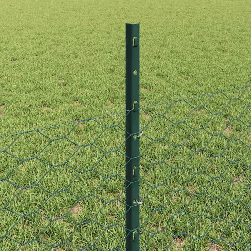 Suvirinto vielos tvoros 100 x 0,5 m (W x H) PVC dengtas plienas