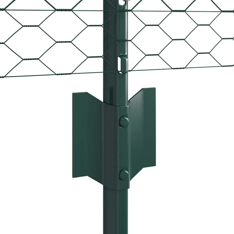 Suvirinto vielos tvoros 100 x 0,6 m (P x A) PVC dengtas plienas