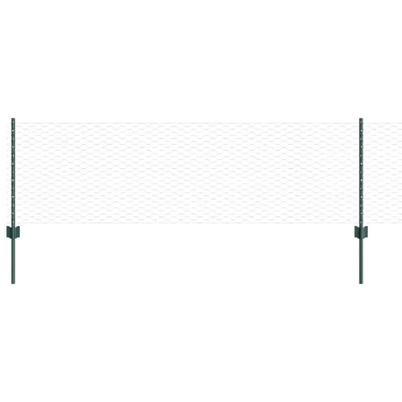 Suvirinto vielos tvoros 100 x 0,6 m (P x A) PVC dengtas plienas