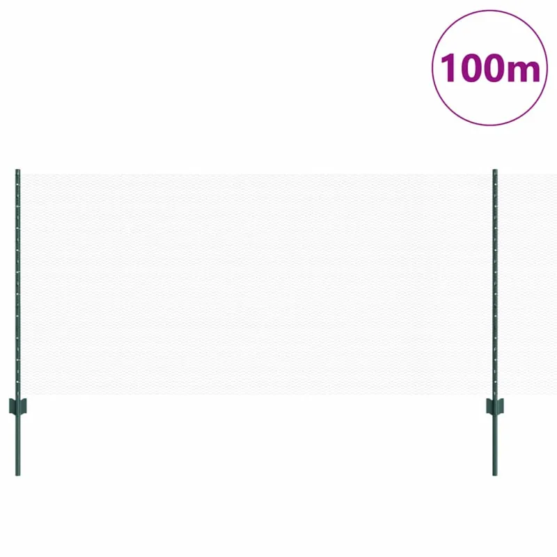 Suvirinto vielos tvoros 100 x 1 m (W x H) PVC dengtas plienas