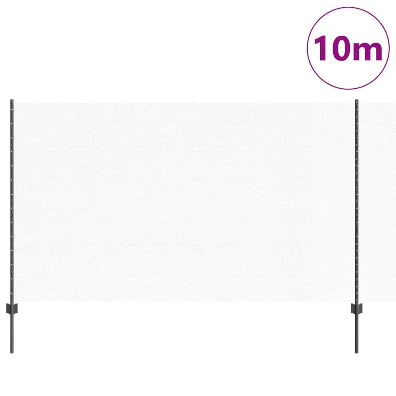 Suvirinto vielos tvoros 10 x 1,4 m (P x A) PVC dengtas plienas
